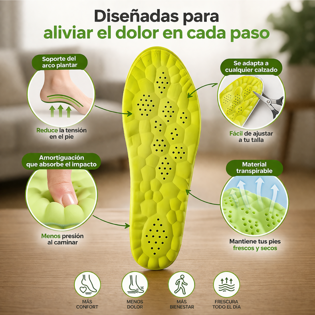 Plantarix | Plantillas Ortopédicas — Alivio desde el Primer Paso