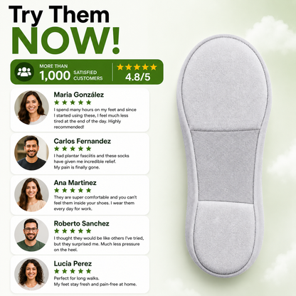 Cushioned Plantar Fasciitis Relief Socks