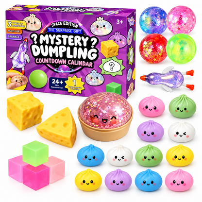 Calendario Sorpresa de Squishies — 24 Días de Magia Navideña