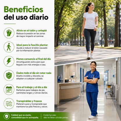 Calcetines Acolchados Anti-Fascitis