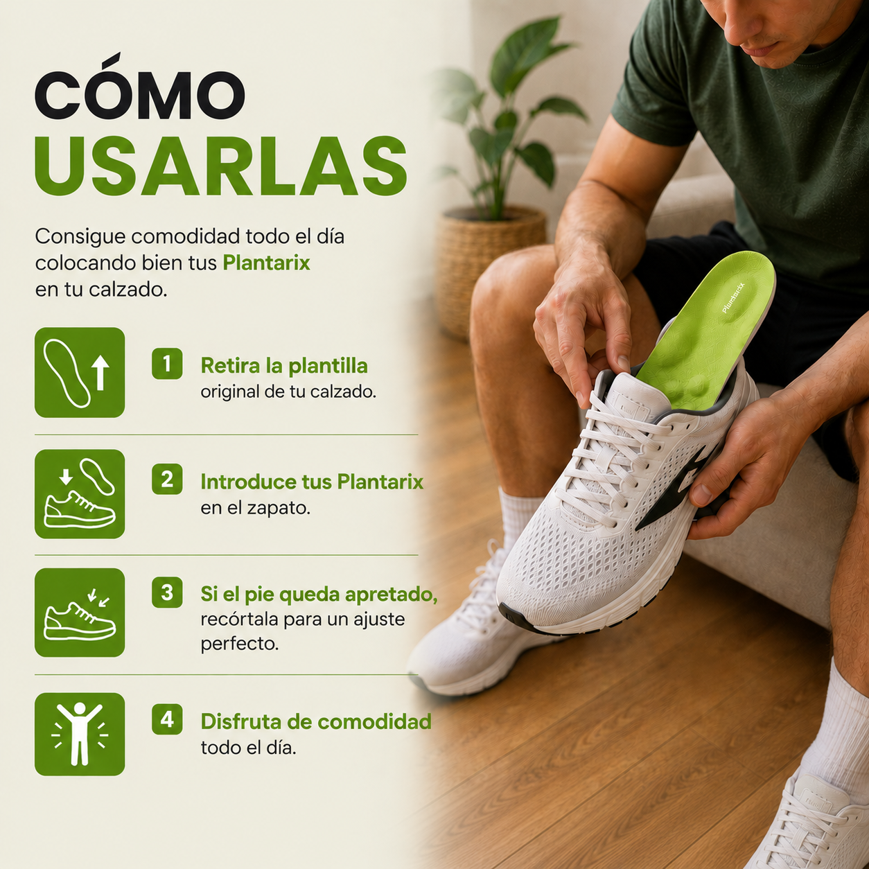 Plantarix | Plantillas Ortopédicas — Alivio desde el Primer Paso