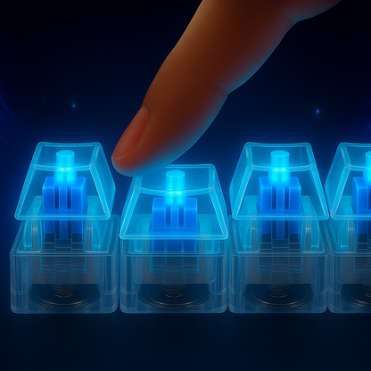Llavero Anti-Estrés Mecánico con Luz LED