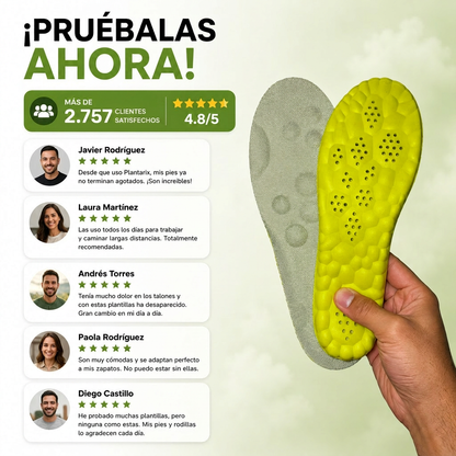 Plantarix | Plantillas Ortopédicas — Alivio desde el Primer Paso